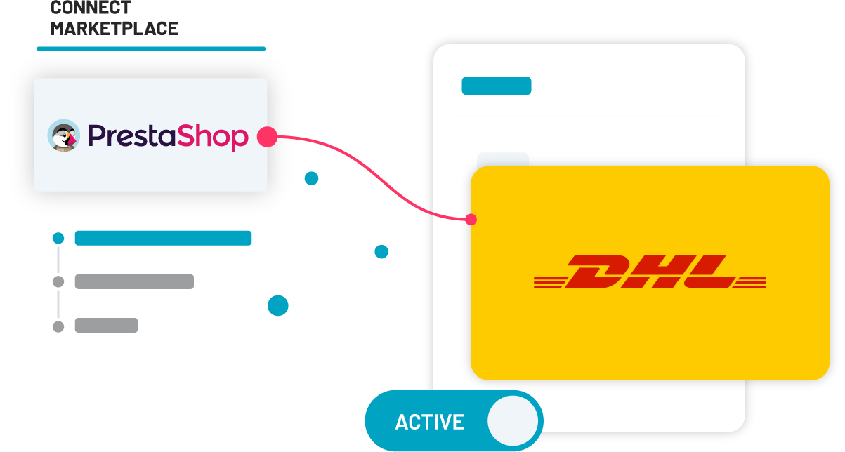 DHL and Prestashop: connected with just a click!
