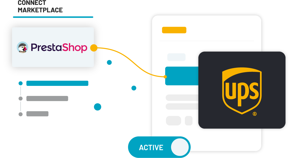 UPS and Prestashop: connected with just a click!